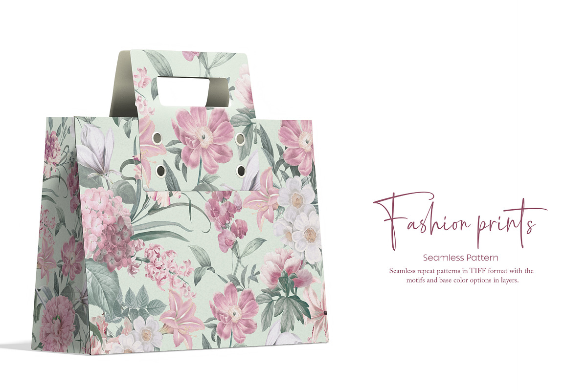 Florenza Botanical Flower Pattern, a Pattern Graphic by Fabrivo (Photo 10 of 10)