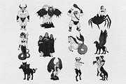 MYTHICAL CREATURES, an Illustration by YuHusar (Thumbnail 9 of 11)