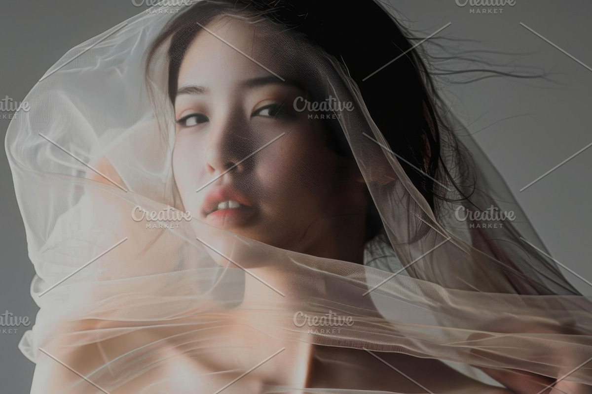 148 Young wrapped models, a Beauty & Fashion Photo by Handmadefont (Photo 23 of 153)