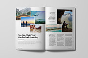 Travel Magazine Template, a Magazine Template by xtratimebd (Thumbnail 8 of 11)