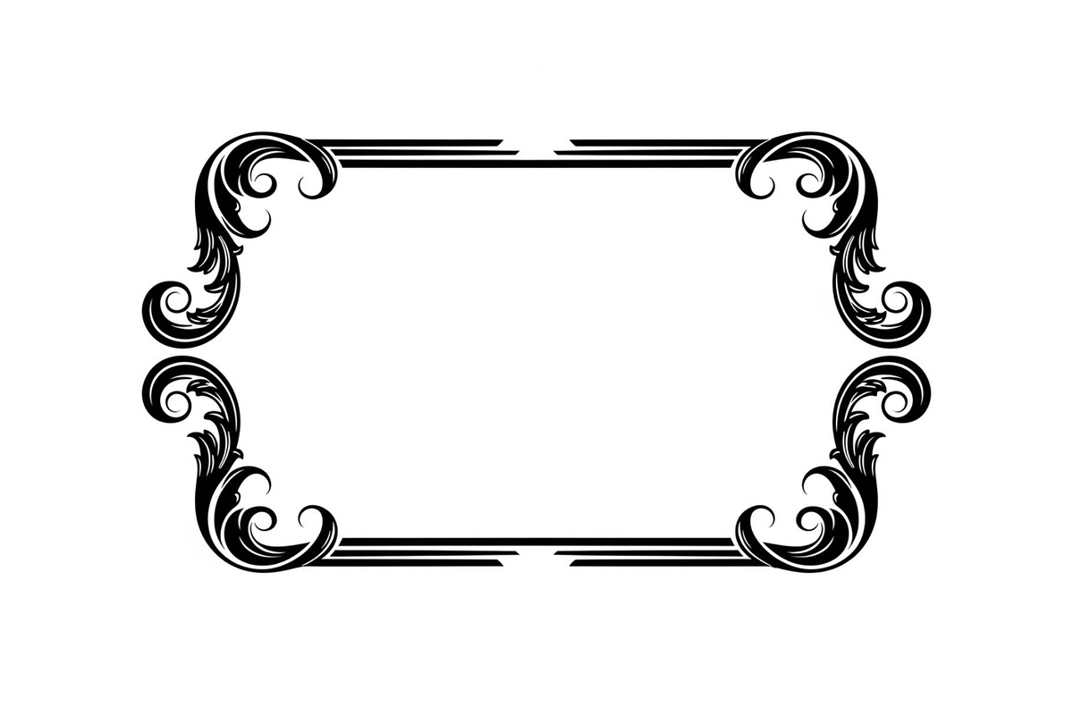 Vintage Decorative Frame Bundle, an Illustration by musafir_fashion (Photo 8 of 31)