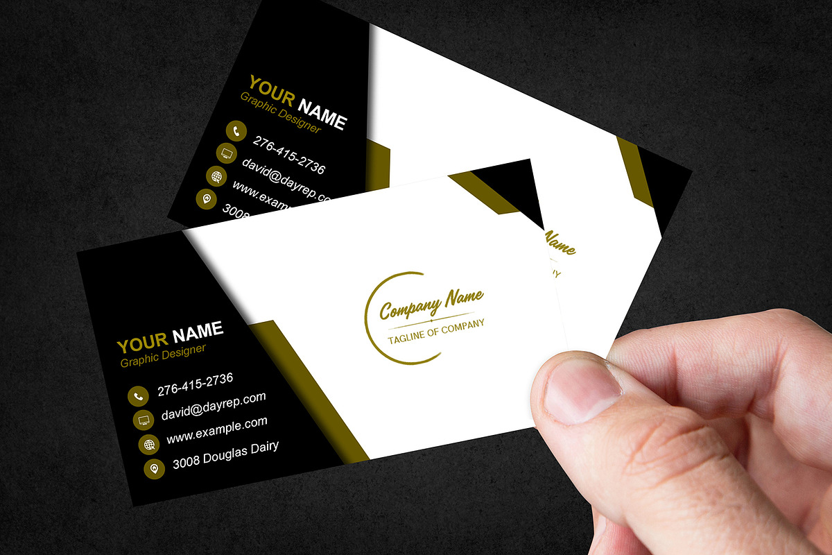Modern Corporate ID Card preview 6