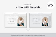 Boho Wix Website Template, a Wix Template by Studio Luxe Creative (Thumbnail 8 of 12)