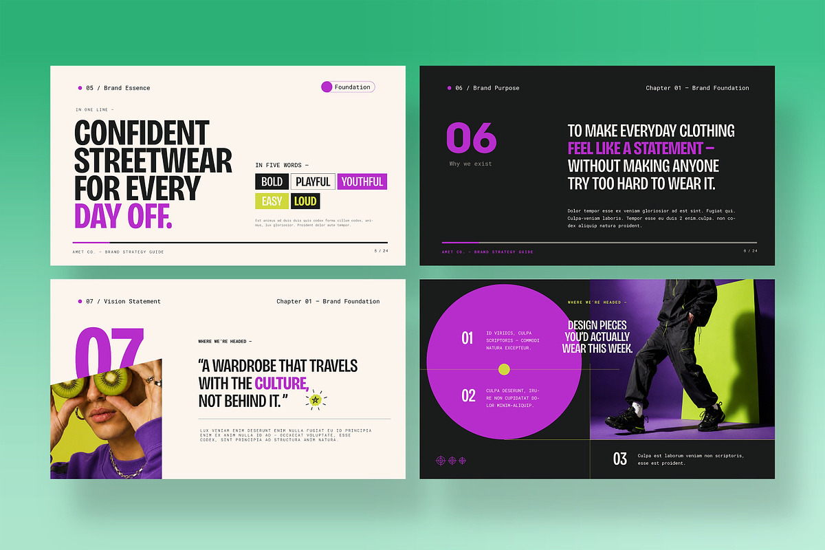 Brand Strategy Presentation Template, a Presentation Template by BrandPacks (Photo 3 of 7)