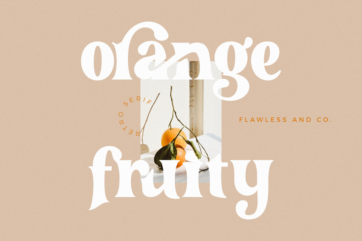 Battora - Modern Retro Font, a Serif Font by Flawless And Co (Photo 9 of 13)