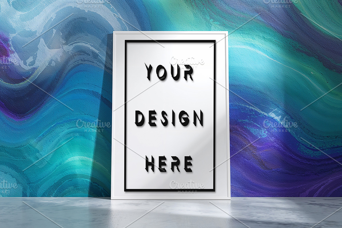 Wooden Frame Mockup Bundle, an Advertising Mockup by ForhadGFX (Photo 3 of 12)