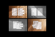 Shadow Overlay Stationery Mockups, a Product Mockup by Design Squad (Thumbnail 4 of 7)