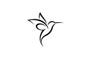 Hummingbird Line Art SVG Bundle, an Illustration by yasushie (Thumbnail 5 of 31)