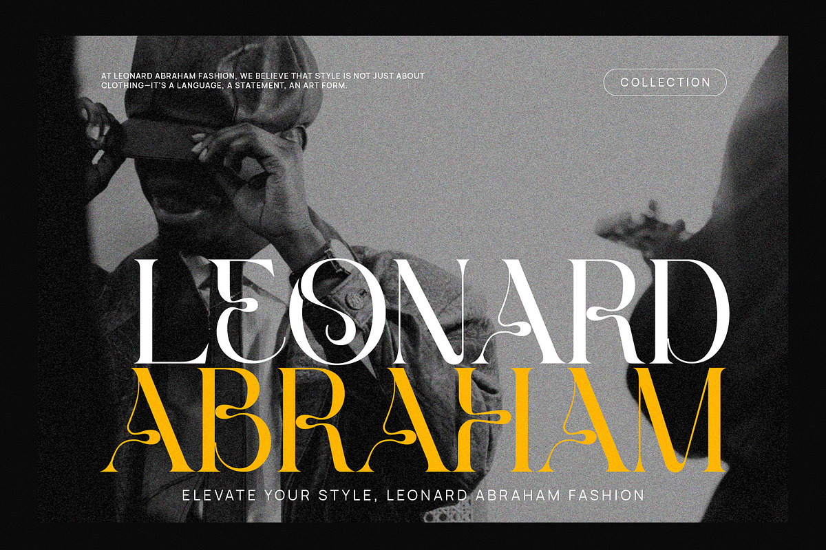 Gofhar Unique Serif Font, a Serif Font by Perfectype (Photo 2 of 6)