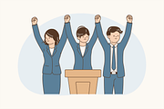 The Campaign Trail Illustration, an Object Graphic by Jump Studio (Thumbnail 9 of 12)