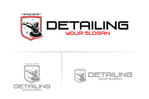 DETAILING CAR LOGO