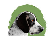 Dogs Pet Portraits Art Print Set 23, an Animal Illustration by Dneprstock (Thumbnail 5 of 5)
