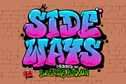 Sideways, a Handwritten Font by BBtypeStudios (Thumbnail 1 of 7)