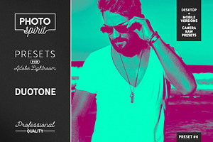 Duotone LR Presets Mobile Desktop