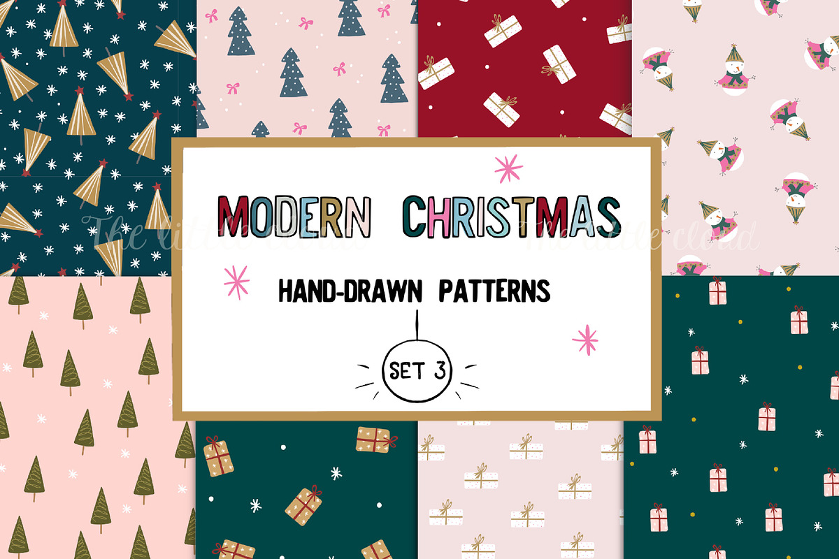the Big Christmas bundle, a Pattern Graphic by Katie Lisker (Photo 20 of 27)