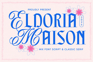 Eldoria Maison Luxury Mixed Font