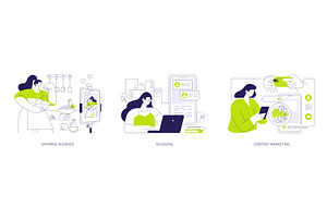 Social media online education, an Education Illustration by Visual Generation