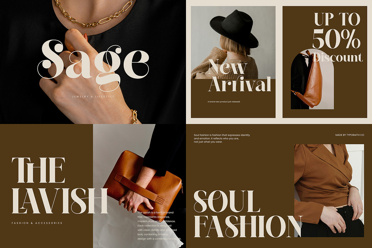 Font Bundle Collection, a Serif Font by Typoraith Co (Photo 8 of 10)