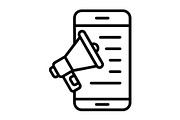 Promotion Line Icon, an Icon by Pexelpy (Thumbnail 1 of 2)