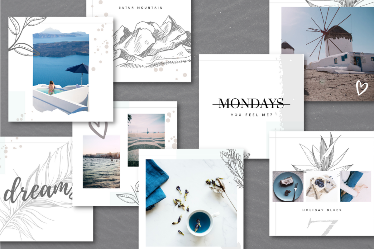 CANVA | Unsalted Instagram Puzzle, a Social Media Template by 9inchideas (Photo 2 of 8)