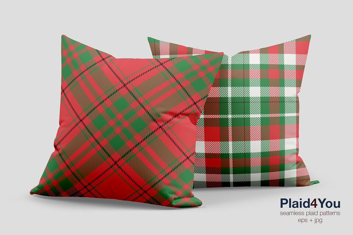 #49 Christmas Background of Plaids, a Pattern Graphic by Plaid4You (Photo 8 of 11)
