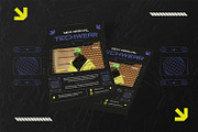 Neo Techwear - Flyer Template, a Flyer Template by StreaksideStd (Thumbnail 3 of 3)
