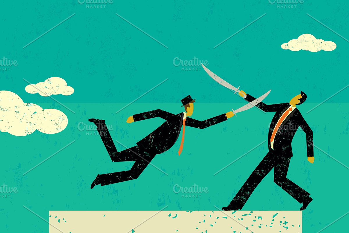 Business Concepts Bundle 06 Men, a Person Illustration by retrorocket (Photo 10 of 16)