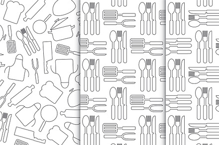 Cooking kitchen patterns