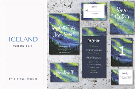 Iceland wedding suit