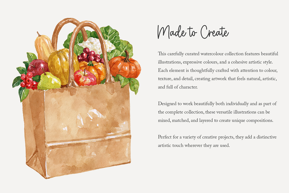 125 farmer's market clip art, a Food Illustration by Poppy Lane Studio (Photo 7 of 10)