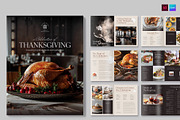 Thanksgiving Brochure Template, a Brochure Template by BrandPacks (Thumbnail 1 of 6)