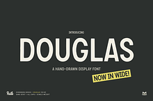 Douglas Vintage Display Font