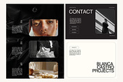 Canva portfolio template BLANC, a Landing Page Template by AS Studio (Thumbnail 4 of 6)