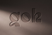 Debossing Logo Mockup, a Mockup by Design Squad (Thumbnail 2 of 5)