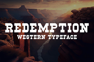 Redemption - Wild West Typeface