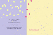 Sprinkles - Cutout Paper Overlays, a Texture Graphic by alonahaidash (Thumbnail 3 of 21)