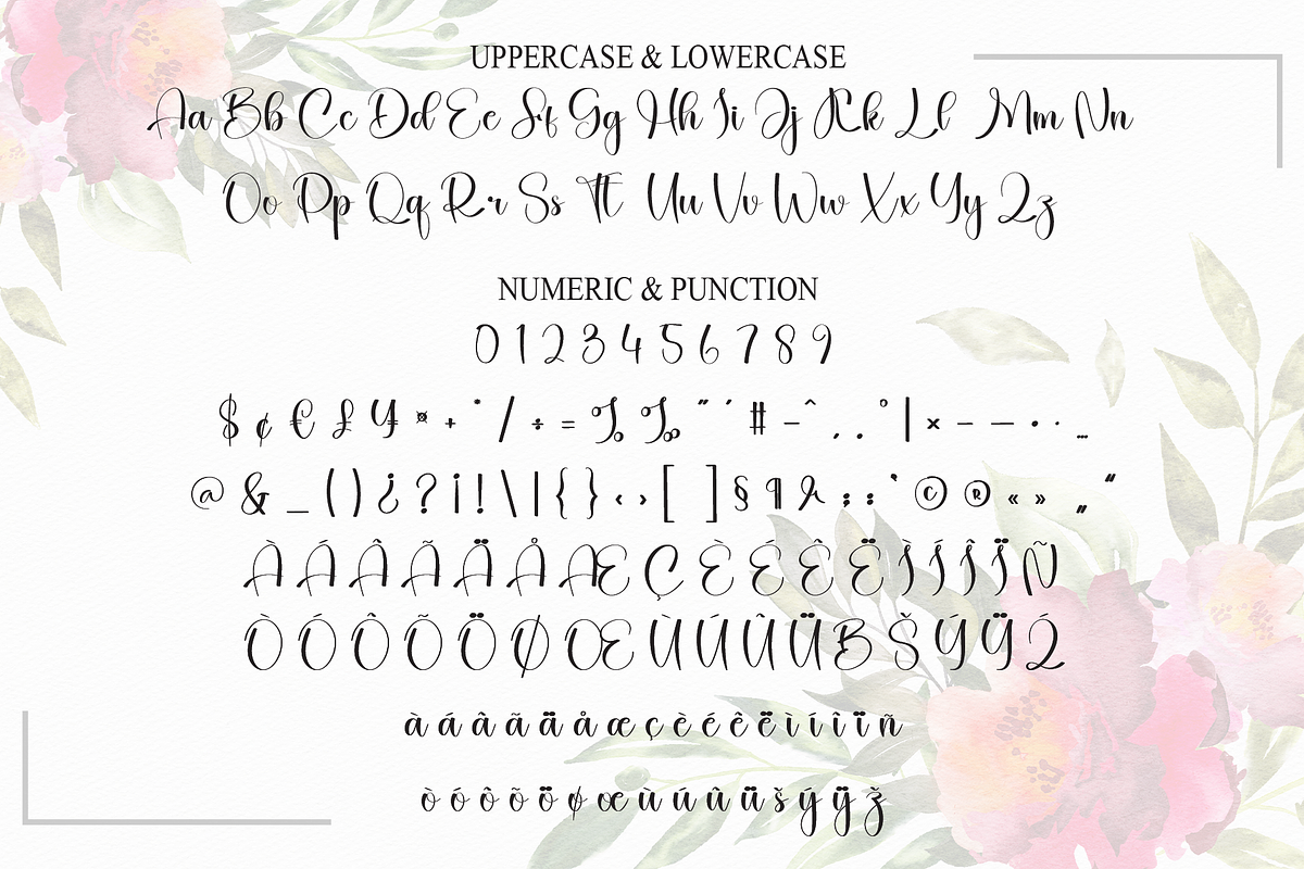 Monogram | Script Font, a Handwritten Font by Scratchones (Photo 7 of 8)