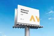 Billboard Mockup, an Advertising Mockup by zpackcreative (Thumbnail 1 of 4)