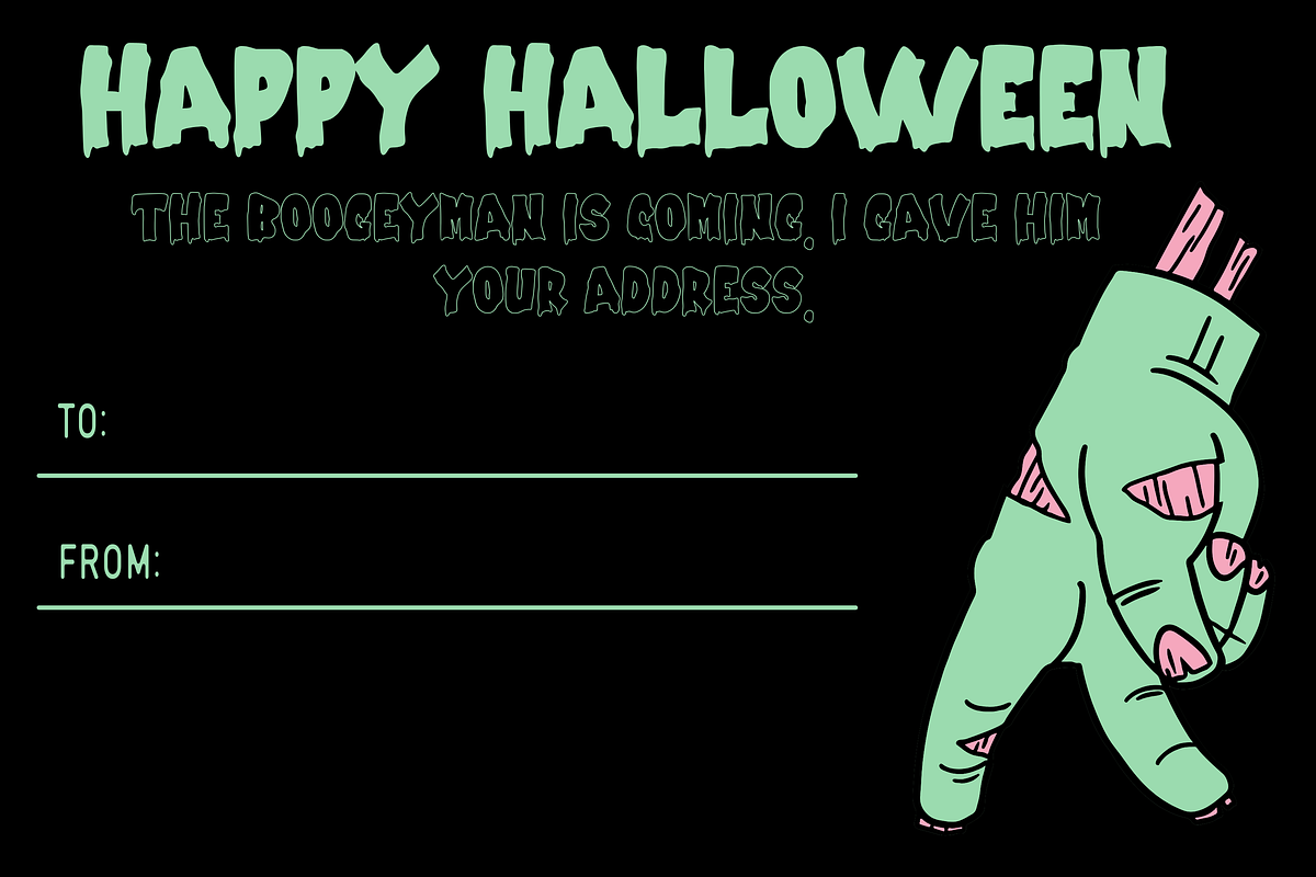 Creepy Spooky - Halloween Font, a Font by Arendxstudio (Photo 5 of 11)