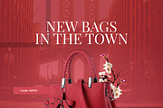 Handbag Social Media Marketing Kit, a Social Media Template by thedesignsource (Thumbnail 5 of 8)