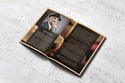 8-Page Funeral Booklet Ms Word, a Brochure Template by Final Tribute (Thumbnail 2 of 4)