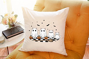 Ghost Spooky Cat Pumpkin Halloween P, an Illustration by Sublimation Artist (Thumbnail 9 of 9)