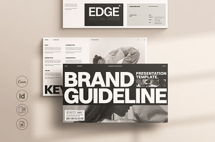 Brand Identity Guidelines Template, a Presentation Template by ArtisanaAura