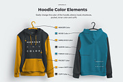 8 Mockups Hoodie, a Hoody Mockup by Grow Design Craft Studio (Thumbnail 2 of 7)