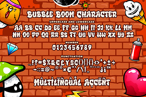 Bubble Boom - Graffiti Font