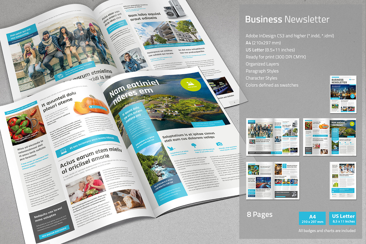 Business NewsletterVol. 4, a Brochure Template by MrTemplater (Photo 2 of 2)