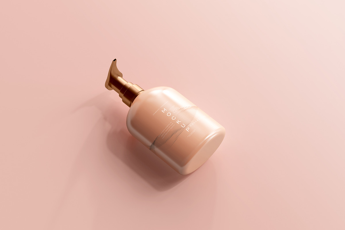390+ Cosmetic Branding Mockup Scenes, a Cups & Container Mockup by pmvch (Photo 327 of 367)