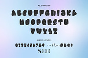 Boizz Graffiti Bubble Display Font, a Handwritten Font by Maulana Creative (Thumbnail 7 of 7)