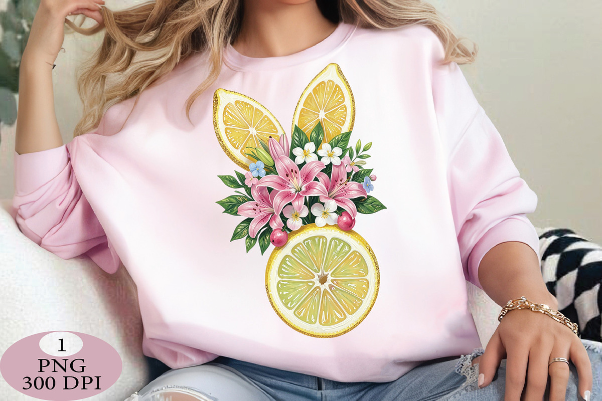 Boho Lemon Coquette Png, an Illustration by Daily.Designs (Photo 5 of 5)