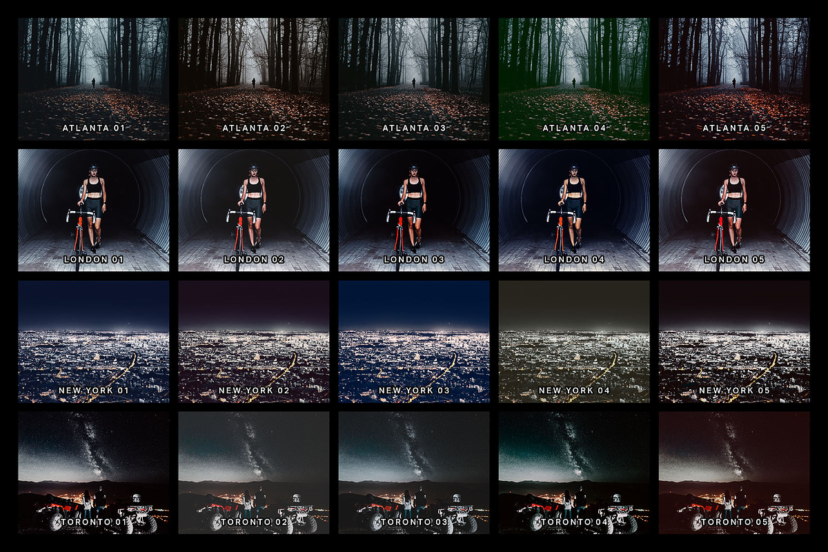 20 Black Lightroom Presets and LUTs, a Preset Add-On by SparkleStock (Photo 2 of 10)